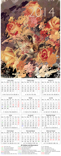 2014 Calendar – UKTizzyroses500
